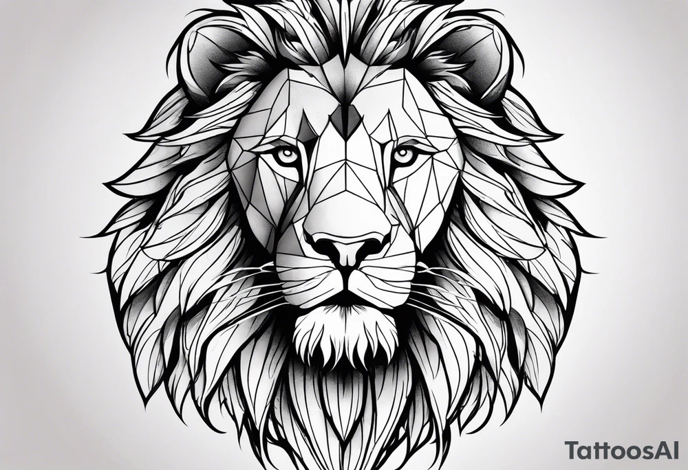 lion tattoo idea