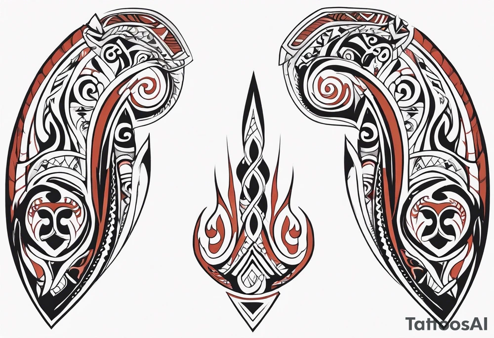 maori tribal  neck tattoo tattoo idea
