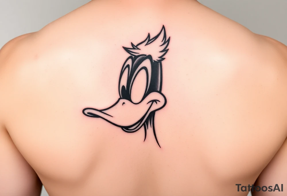 Older Daffy duck high tattoo idea