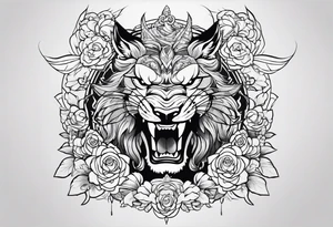 Anime japonais tattoo idea
