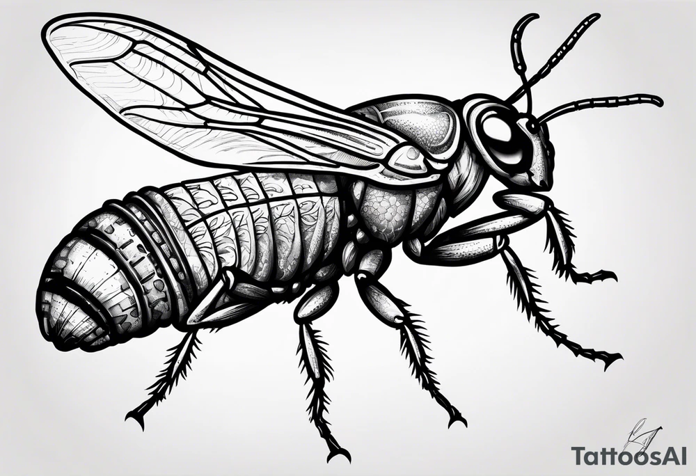 Firefly riding a scorpion tattoo idea