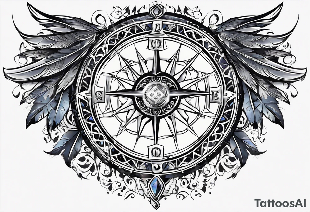 Something badass that has to do with my zodiac which is Sagittarius and my last name which is Valentine and I’m from Ohio and I’m white. This is a sleeve that has to cover up a big upper bicep piece and a forearm piece tattoo idea