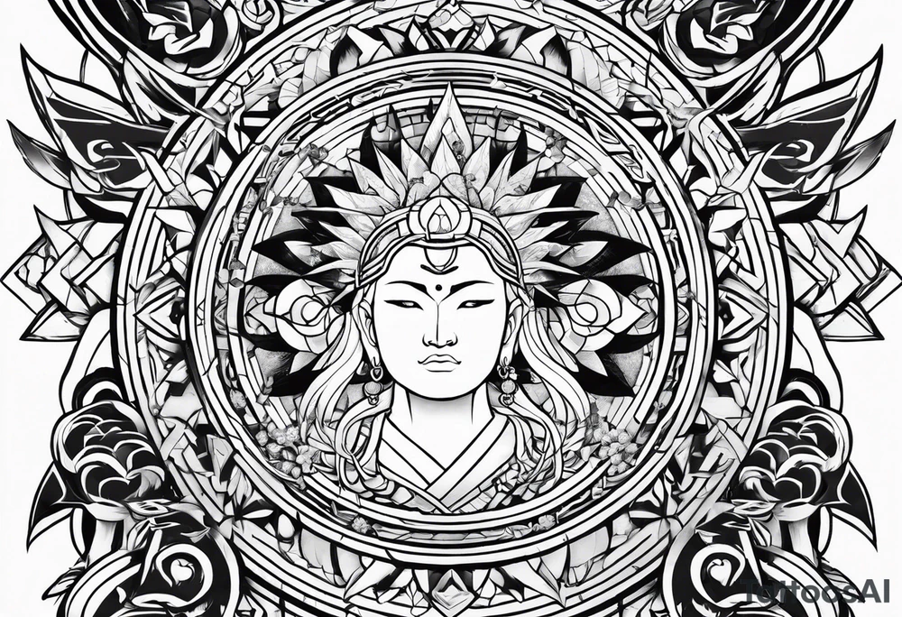 Heaven seal from naruto tattoo idea