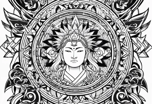 Heaven seal from naruto tattoo idea