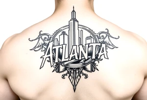 Atlanta Themed tattoos tattoo idea