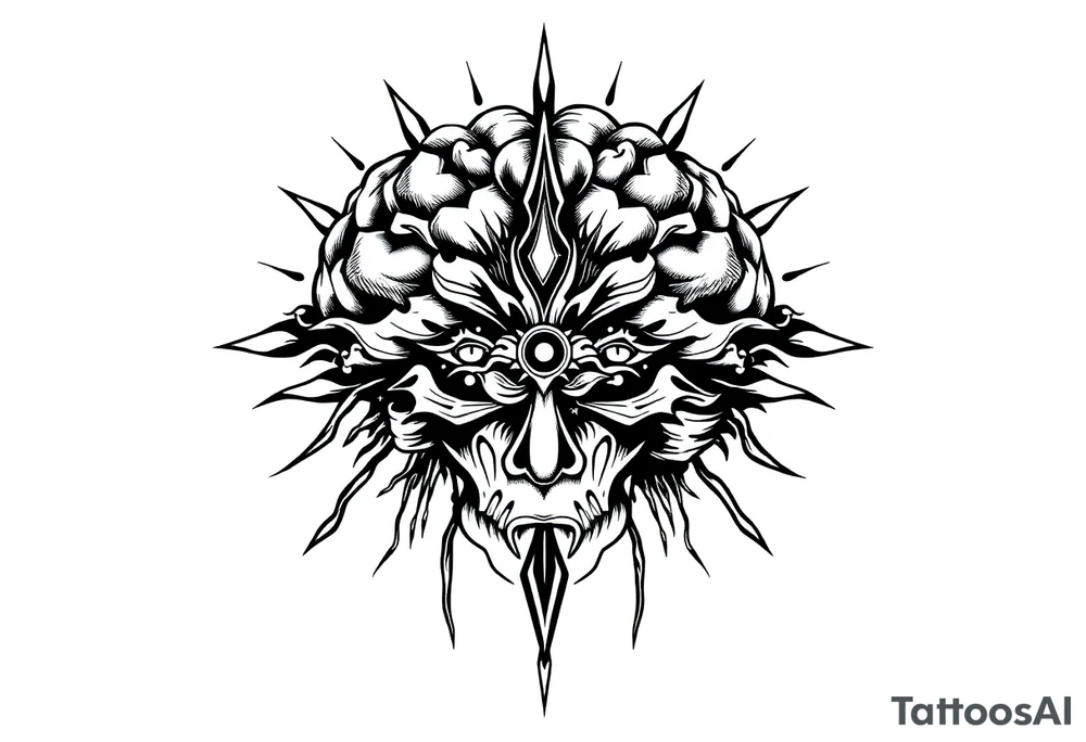 balanced mind tattoo idea