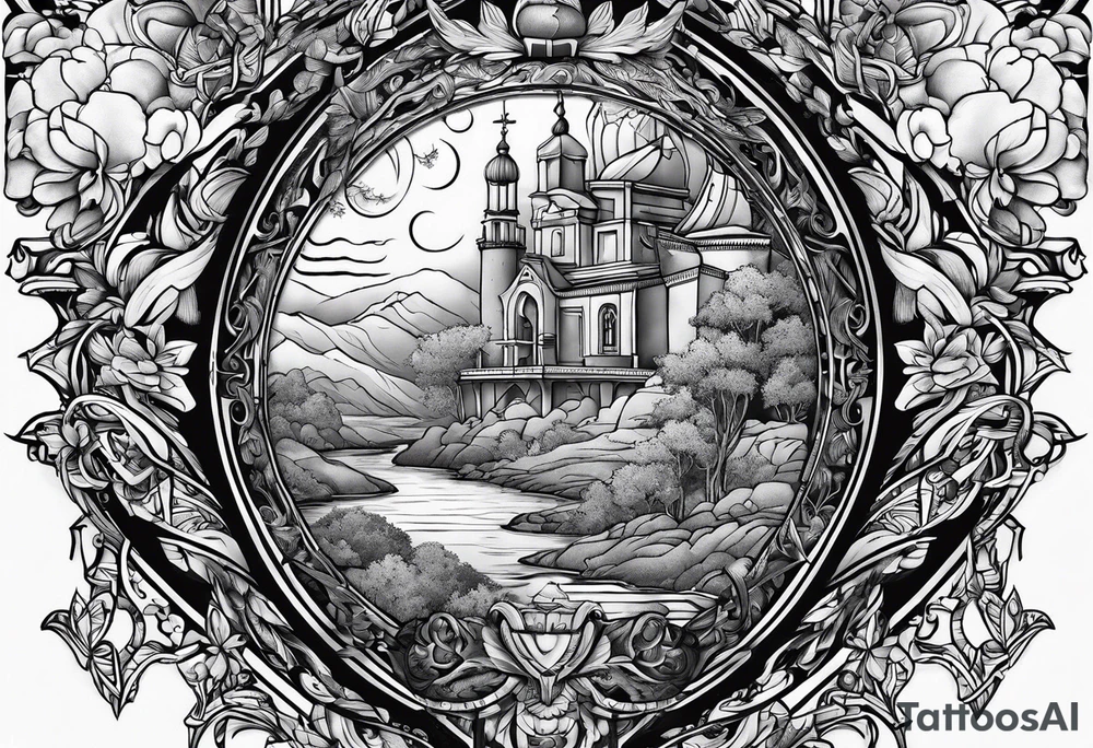 Psalms 23 tattoo idea