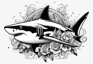 Shark tattoo idea