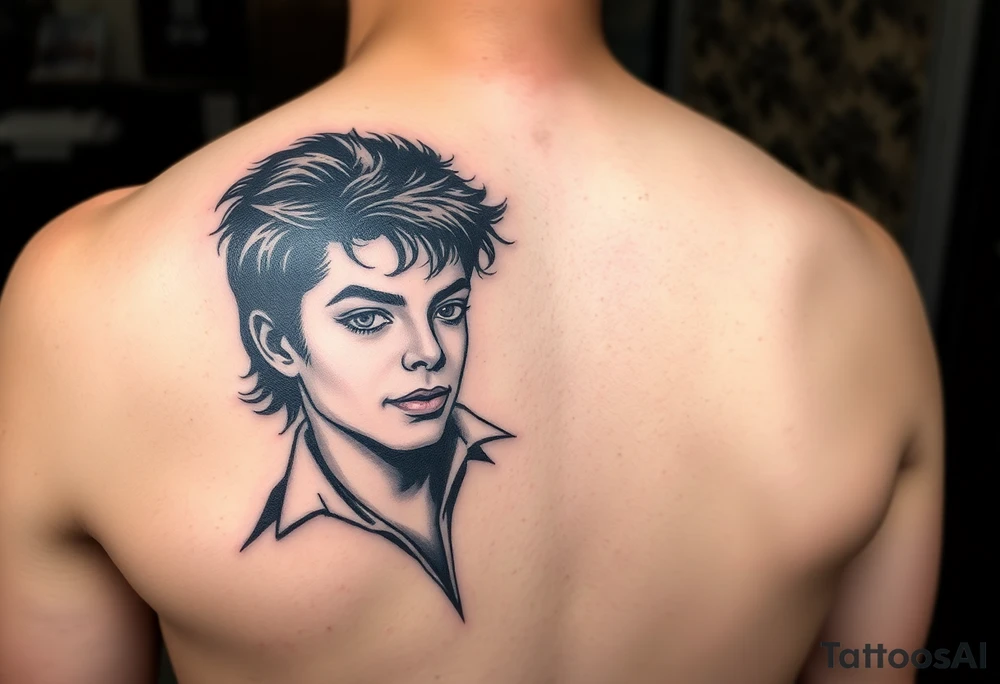 Peter Pan speak with Michael Jackson. tattoo idea