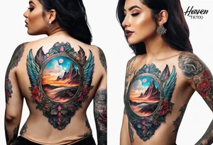 heaven tattoo idea