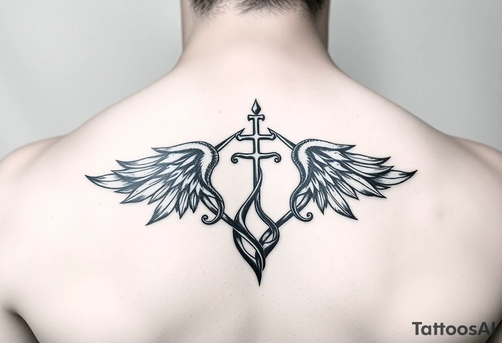 Balance of life tattoo idea