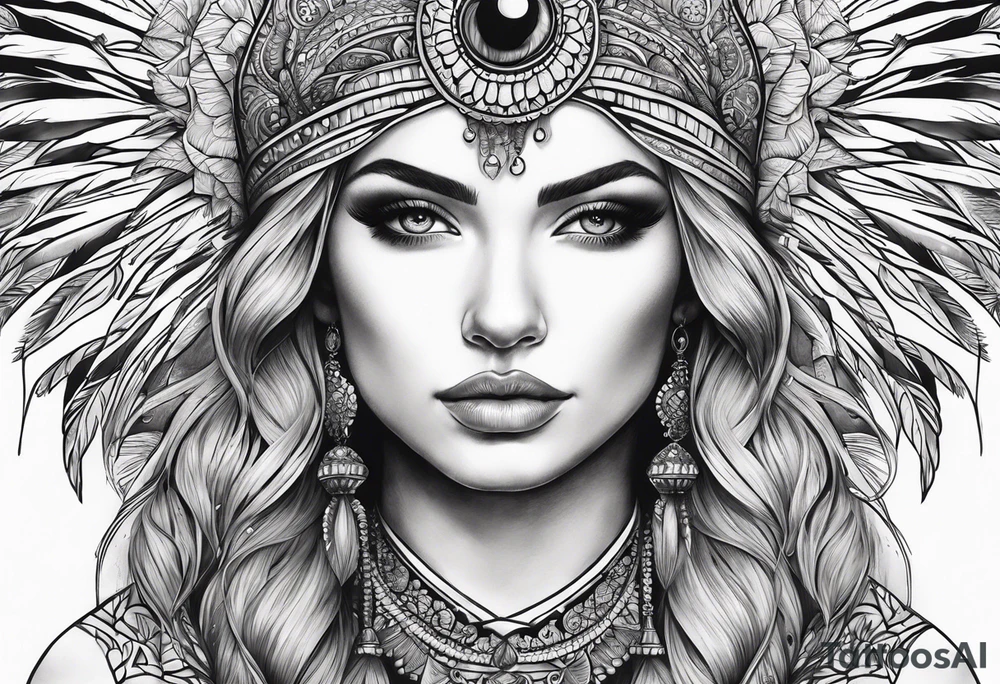 buitre majestuoso tattoo idea