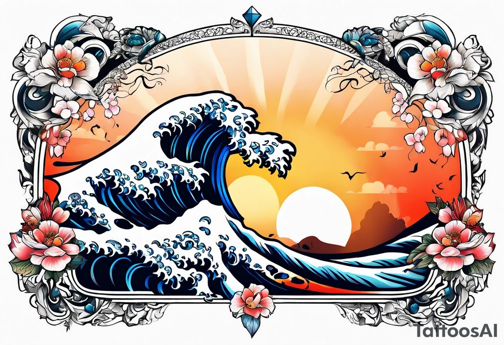 欲望 and the sun -
Simple design tattoo idea