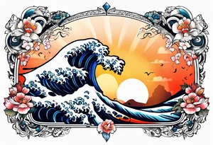 欲望 and the sun -
Simple design tattoo idea