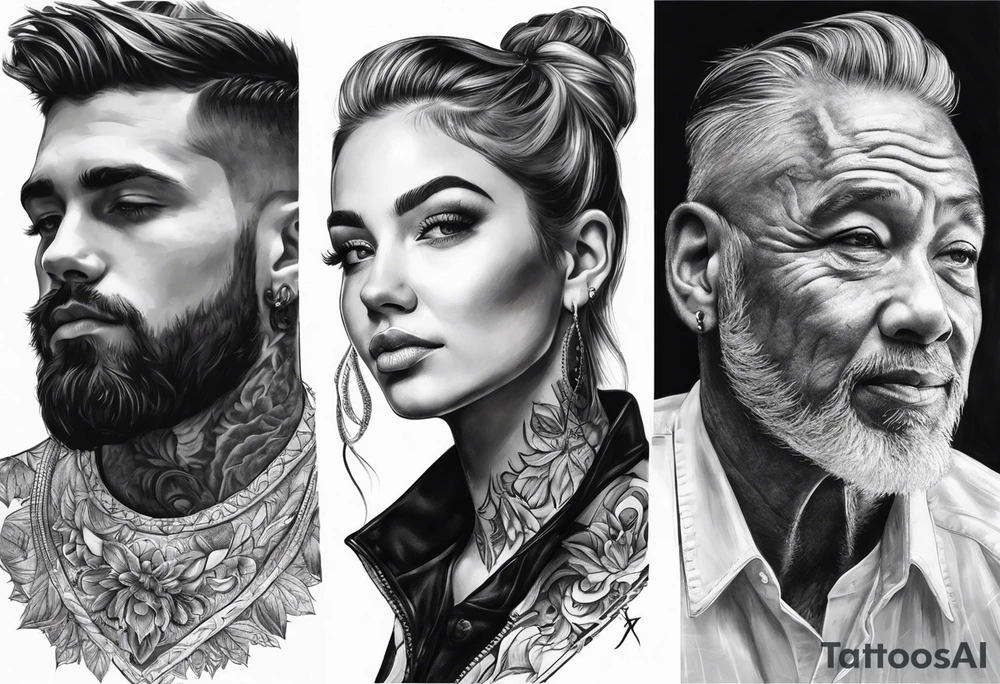 christian based that ties into losing a loved one tattoo idea