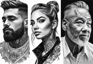 christian based that ties into losing a loved one tattoo idea