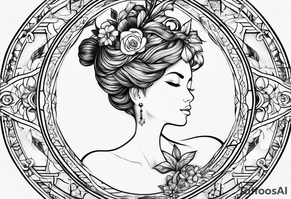 Bébé  coeur tattoo idea