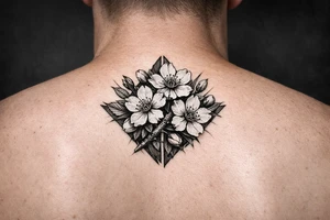Cherry blossoms tattoo idea