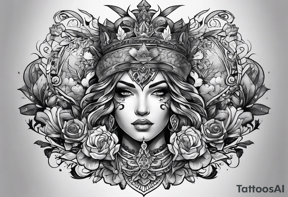 Battle of the mind tattoo idea