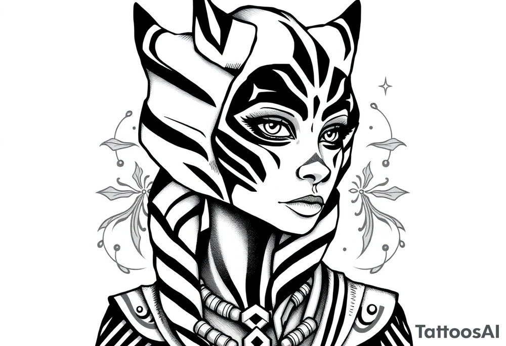 Ahsoka tattoo idea