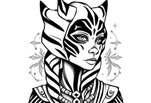 Ahsoka tattoo idea