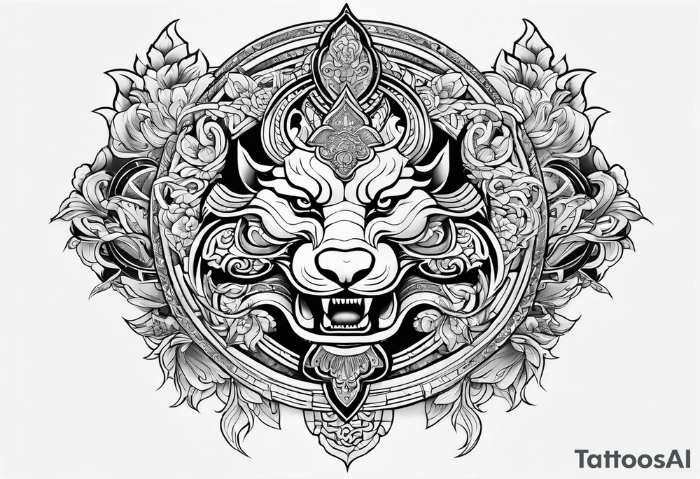 mongolia tattoo idea