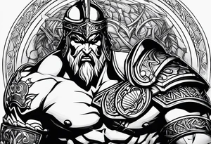 Ares God of War tattoo idea