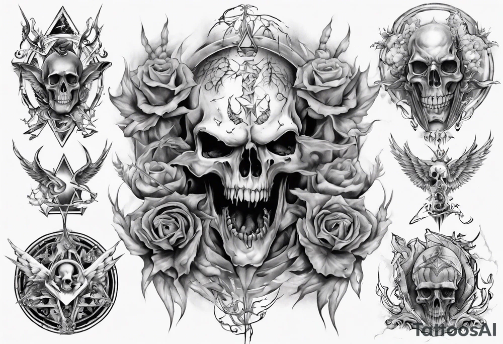 .ost famos tatoos hell angles tattoo idea