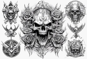 .ost famos tatoos hell angles tattoo idea