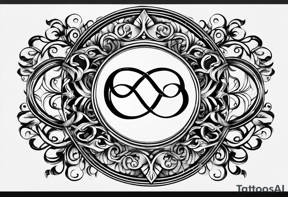 infinity symbol tattoo idea