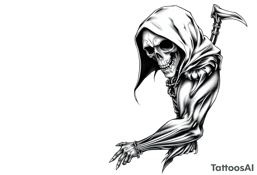 Grim reaper tattoo idea