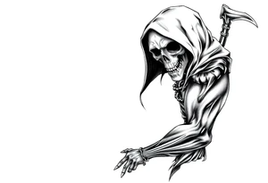 Grim reaper tattoo idea