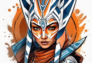 Sexy ahsoka tattoo idea