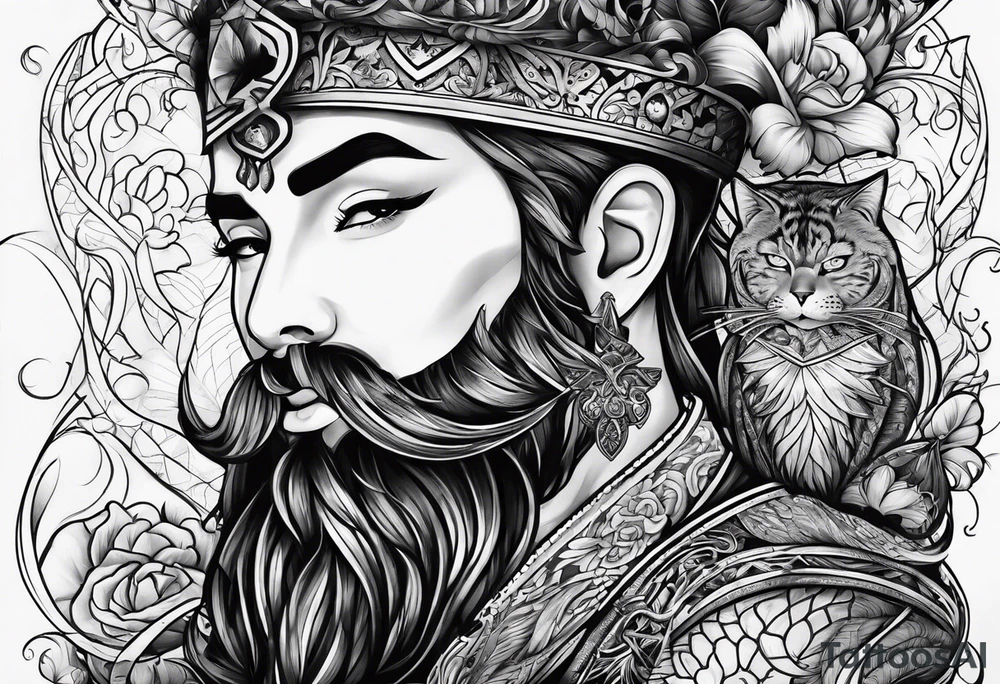 Unconditional love for male tattoo idea