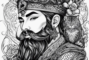 Unconditional love for male tattoo idea