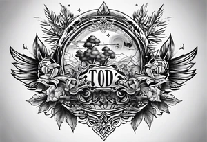 date of the parents tattoo idea