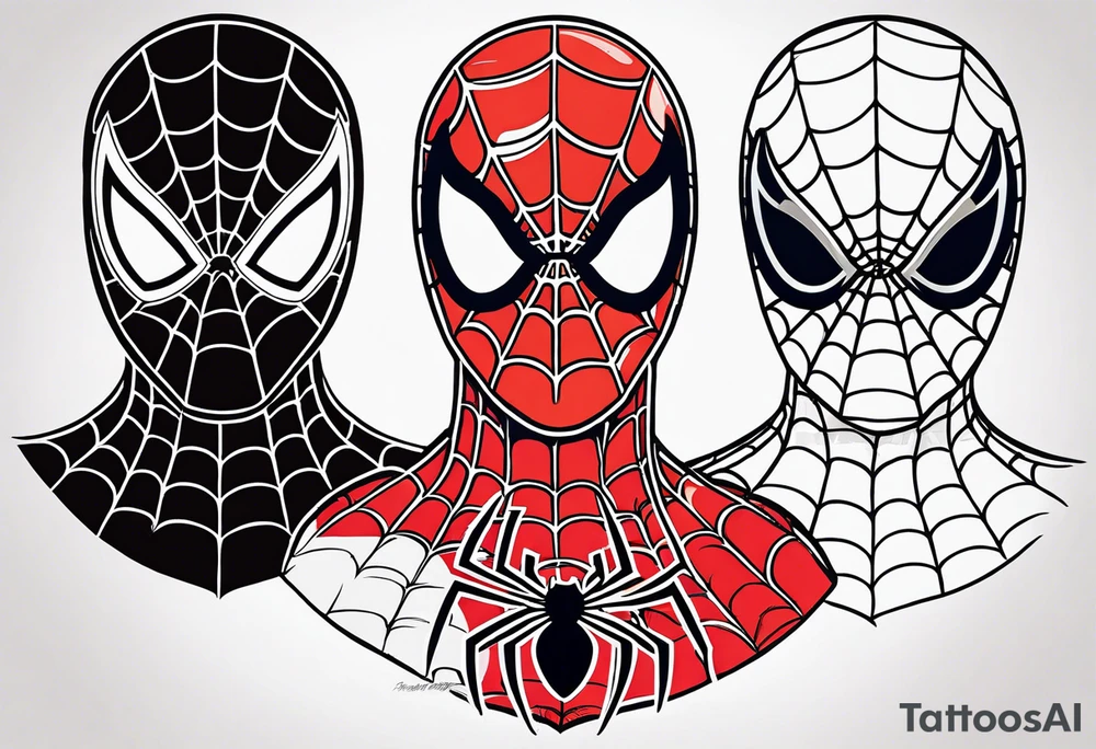 Spiderman tattoo idea