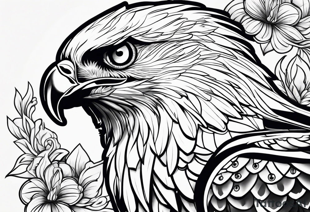 Osprey tattoo idea