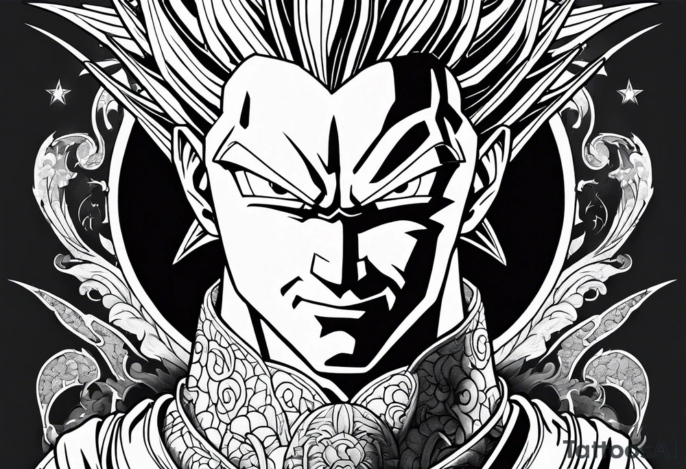 dragon ball tattoo idea