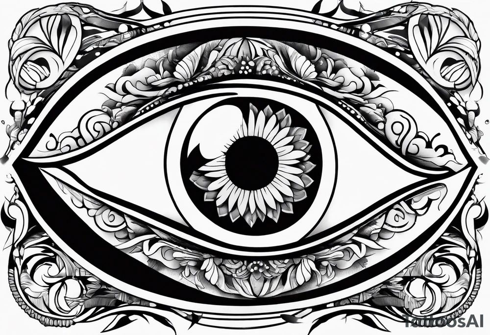 forearm has to involve June birth year and a eye tattoo idea