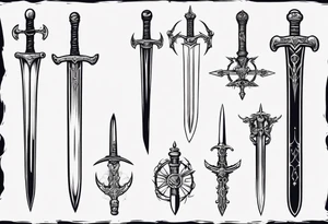 Sword tattoo idea