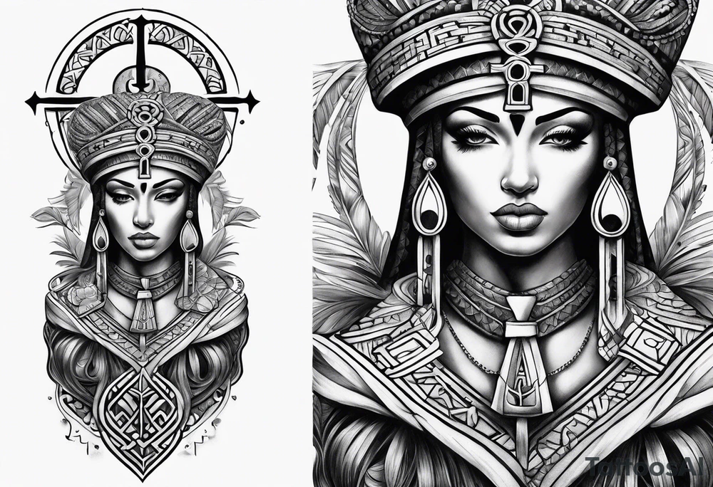 ankh, arm tattoo idea