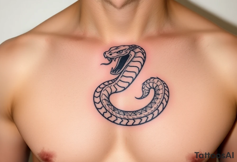 serpent tattoo idea