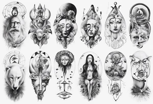 Eskimo myth silla tattoo idea