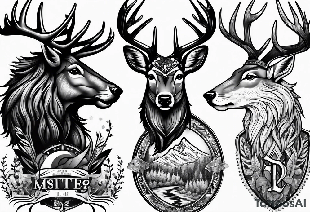hunting tattoo idea