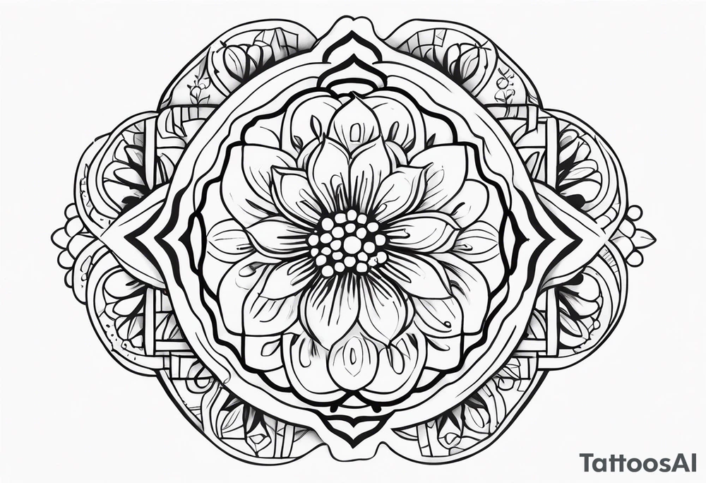 The concept of living a life is 'Happiness' tattoo idea