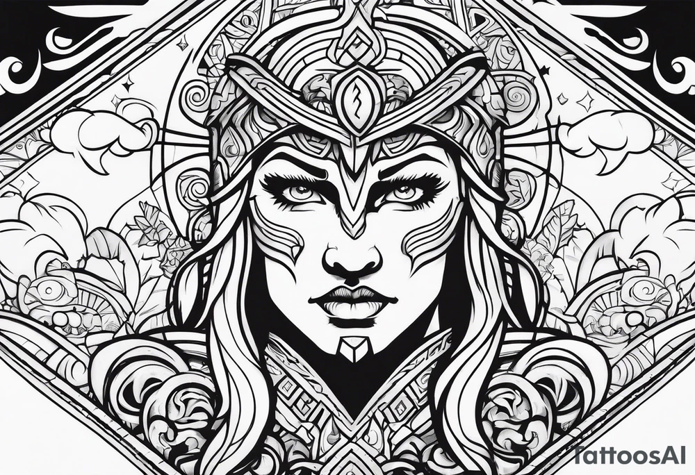 Norse mythology tattoo idea