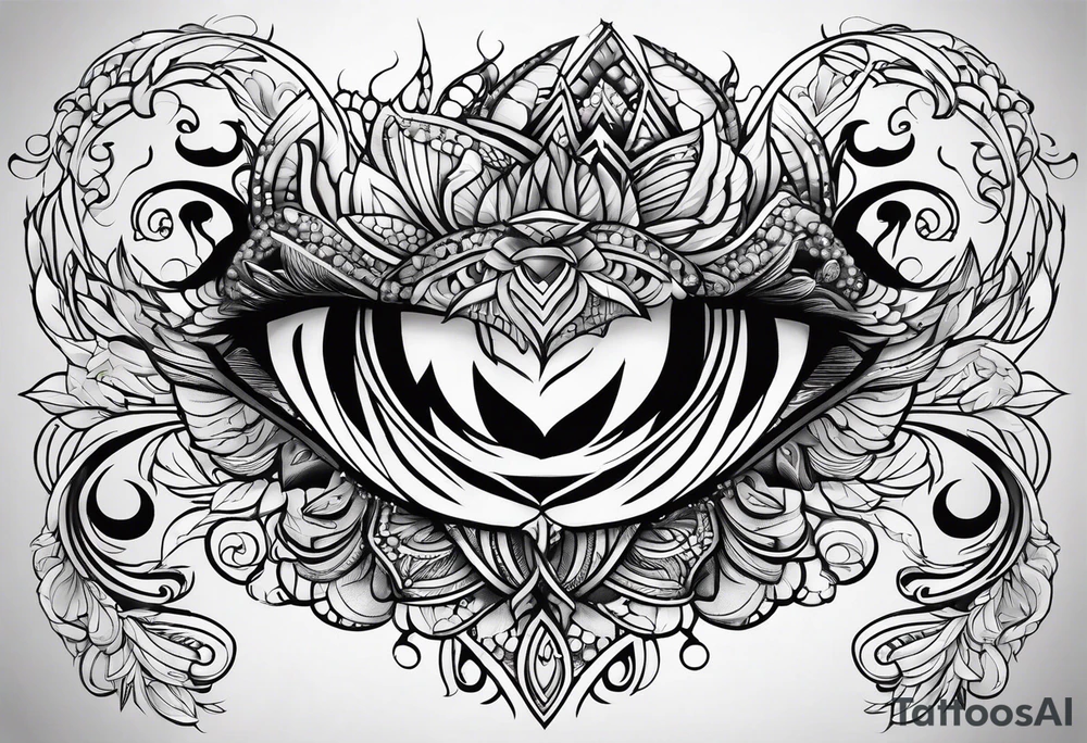 Onethin straight line tattoo idea