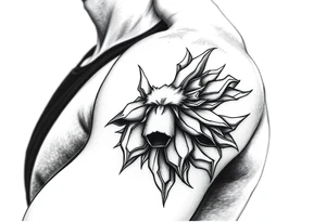 antifa strong arm tattoo idea