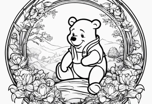 Winnie Pooh tattoo idea